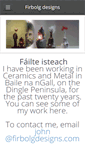 Mobile Screenshot of firbolgdesigns.com